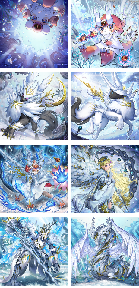 Yu-Gi-Oh! Immortal Phoenix Winter Raven cards