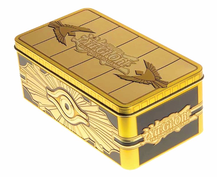 TCG 2019 Gold Sarcophagus Collector's Tin Tin Only Konami Yu-Gi-Oh 